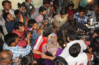 Anjali Returns to Hyderabad Photos